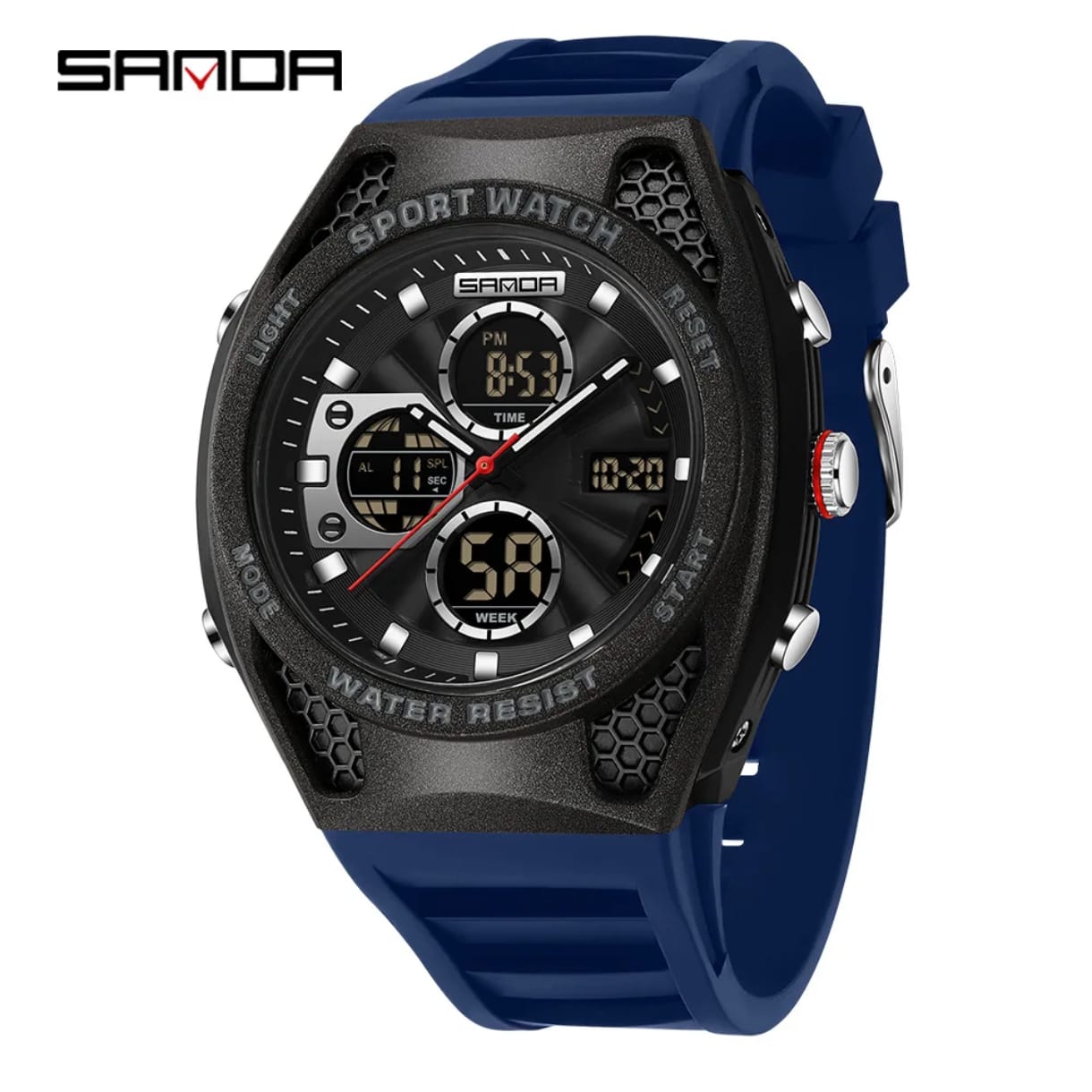 Reloj para hombre SANDA 3384 Edición Clásica + Estuche protector