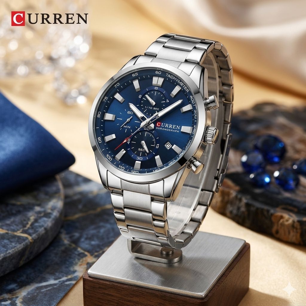 Reloj para hombre CURREN 8445 + estuche protector