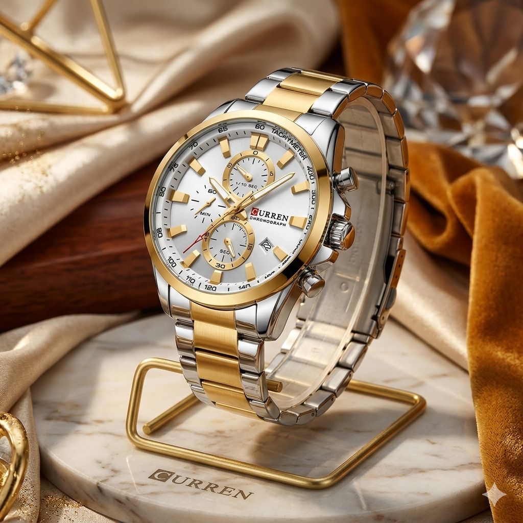 Reloj para hombre CURREN 8445 + estuche protector