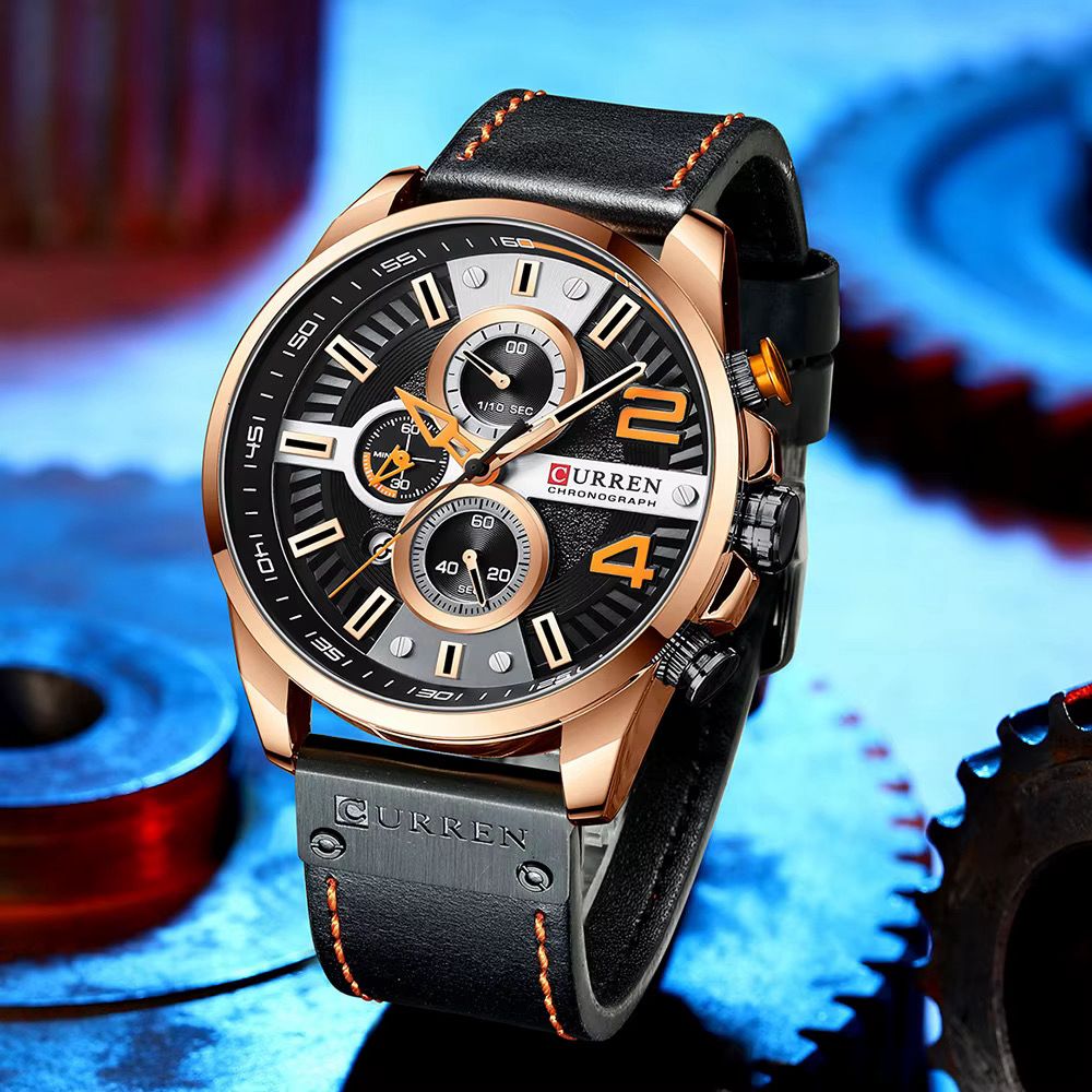 Reloj para hombre CURREN 8393 + estuche protector