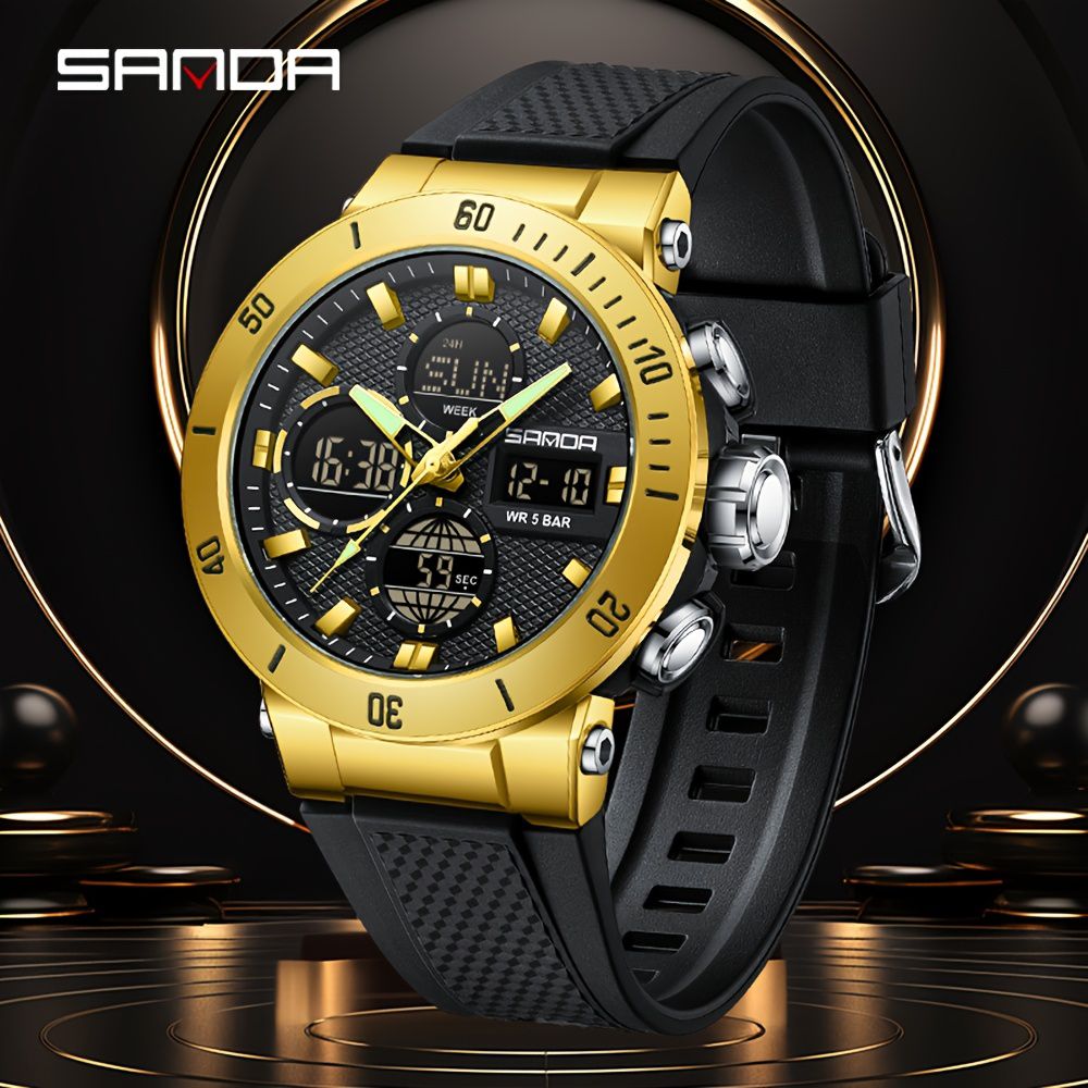 Reloj para hombre SANDA 6191 + Estuche protector