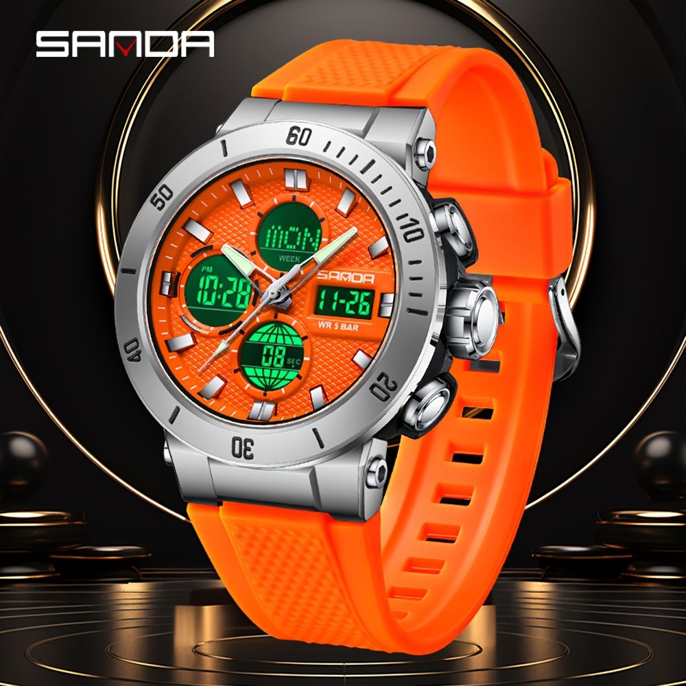 Reloj para hombre SANDA 6191 + Estuche protector
