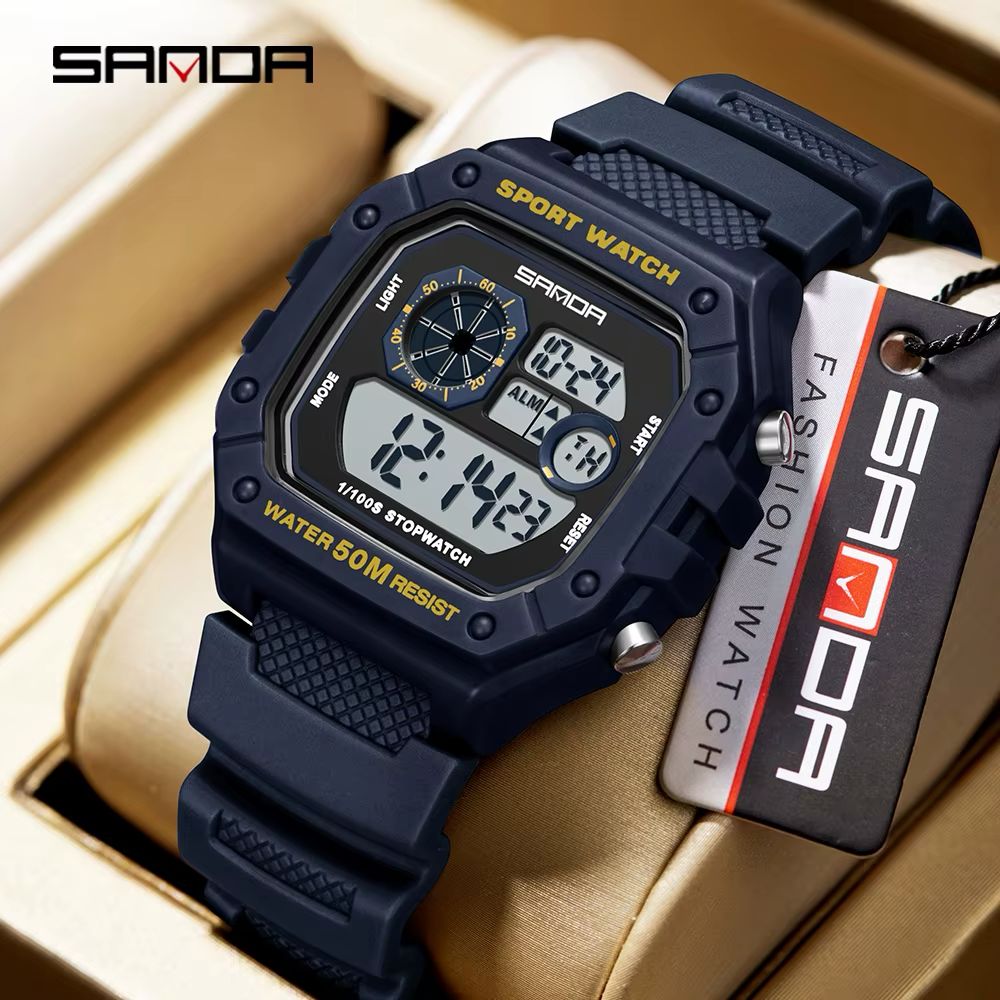 Reloj para hombre SANDA 2202 + Estuche protector