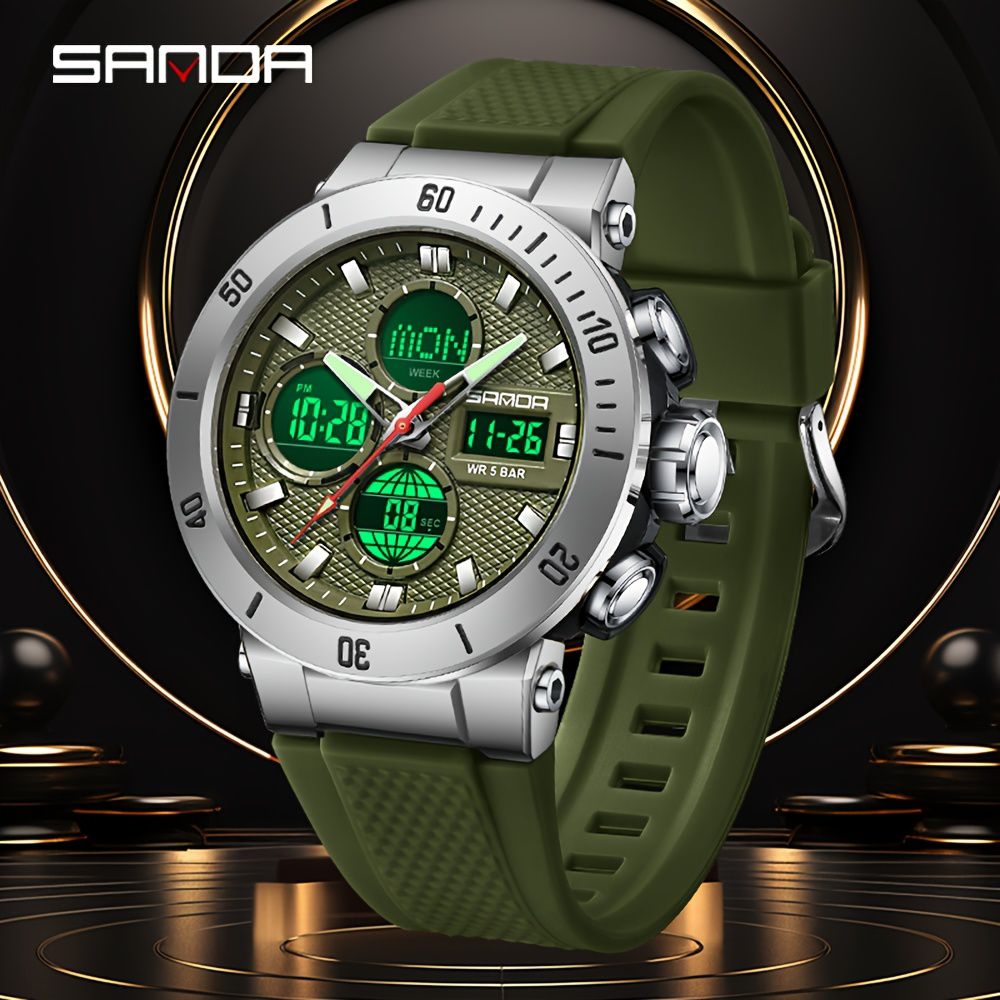 Reloj para hombre SANDA 6191 + Estuche protector