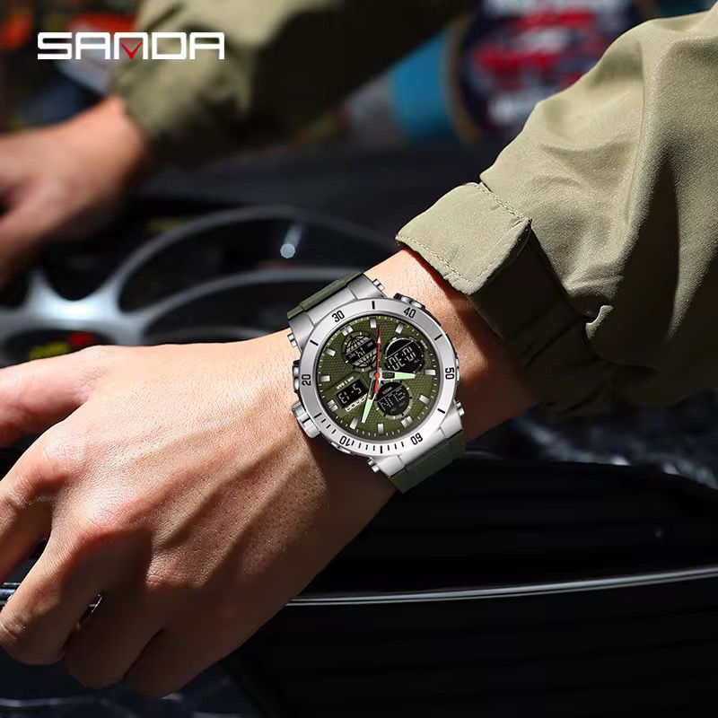 Reloj para hombre SANDA 6191 + Estuche protector