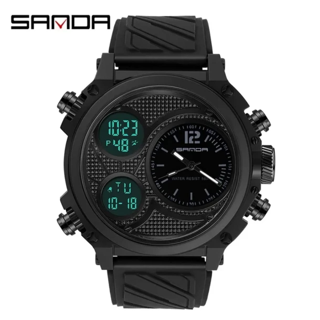 Reloj para hombre SANDA 3002 Diesel + estuche protector