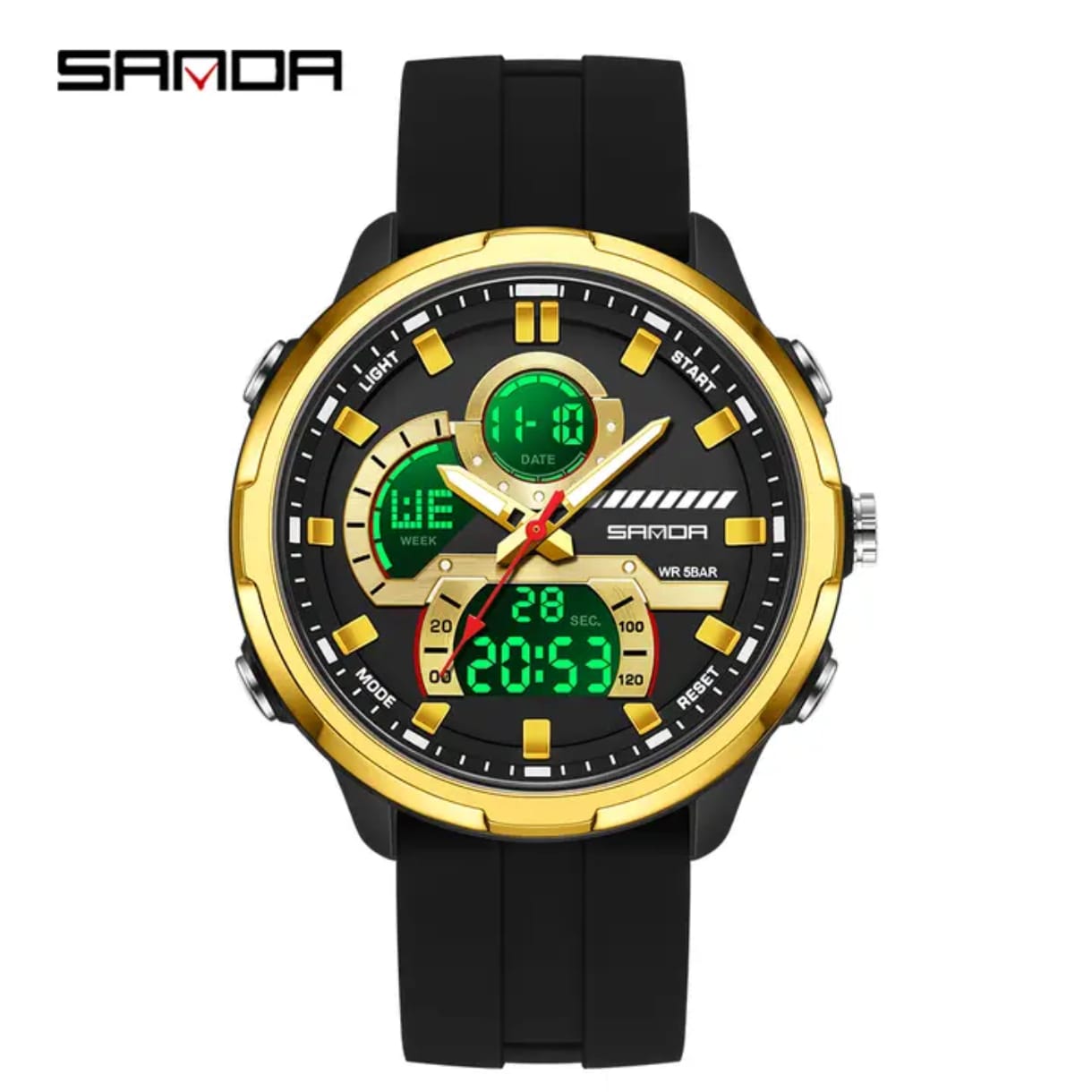 Reloj para hombre SANDA 9077 + Estuche protector