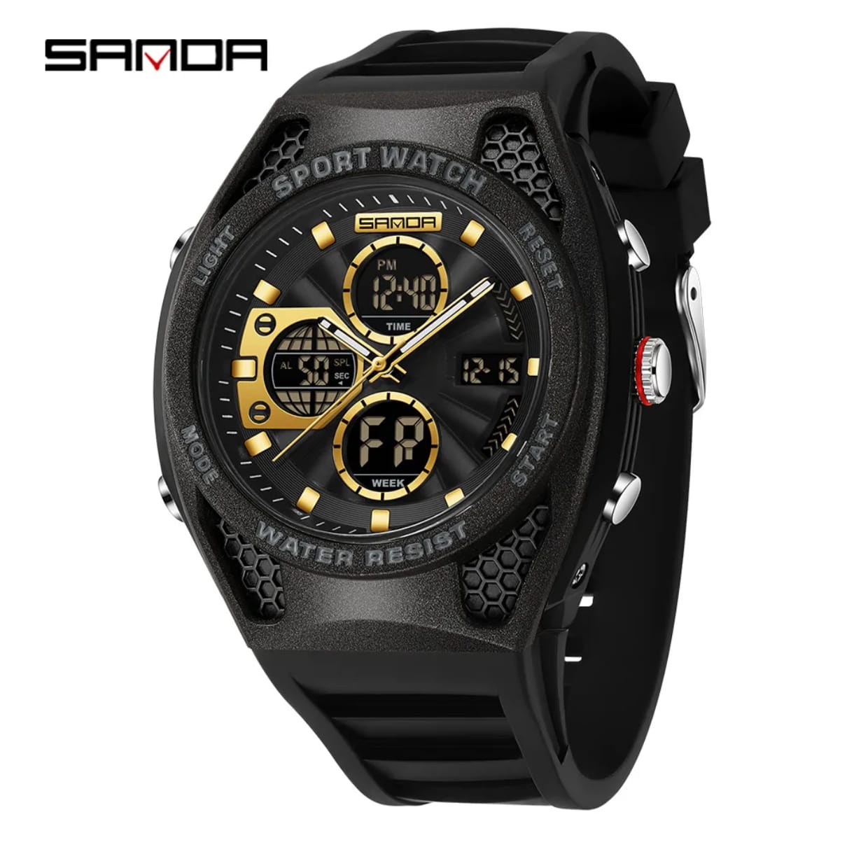 Reloj para hombre SANDA 3384 Edición Clásica + Estuche protector