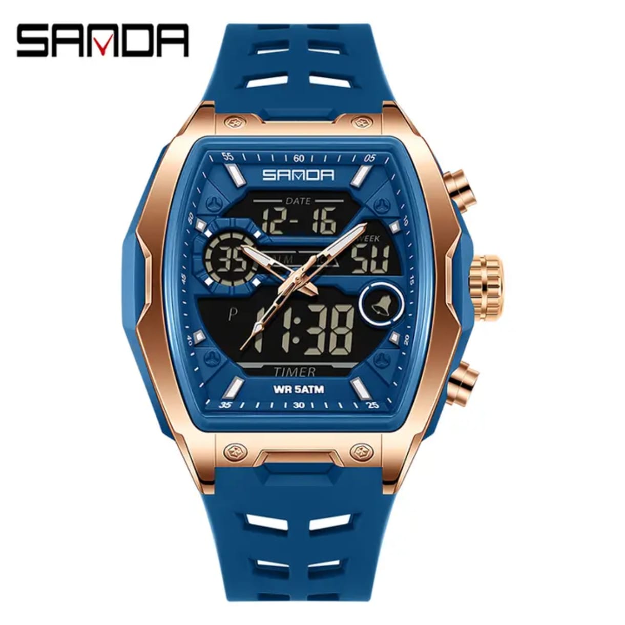 Reloj para hombre SANDA 6235 + Estuche protector