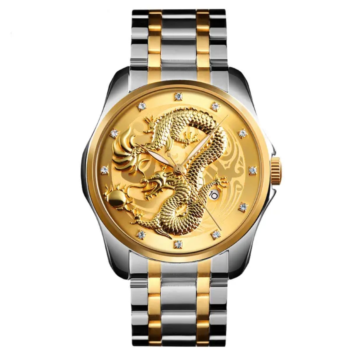 Reloj para hombre CASSRAY edición dragón + estuche protector