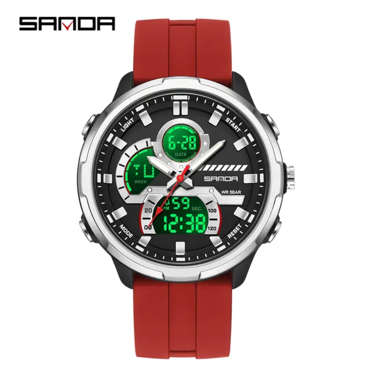 Reloj para hombre SANDA 9077 + Estuche protector