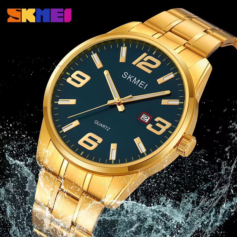 SKMEI Quartz – Reloj Clásico Hombre Acero Inoxidable