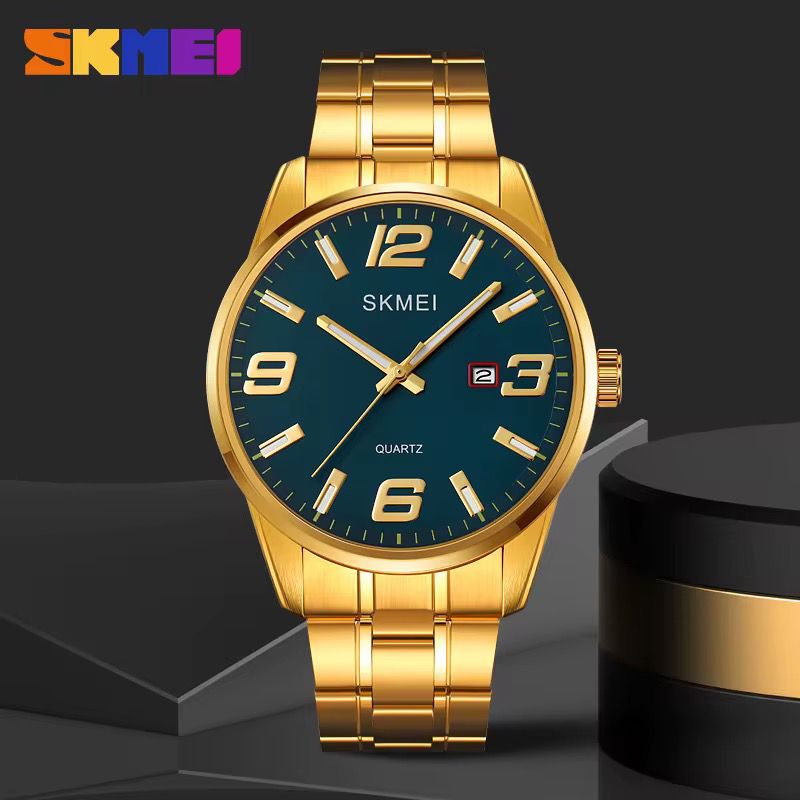 SKMEI Quartz – Reloj Clásico Hombre Acero Inoxidable