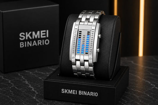 Reloj para hombre SKMEI BINARIO 0926 + estuche de lujo