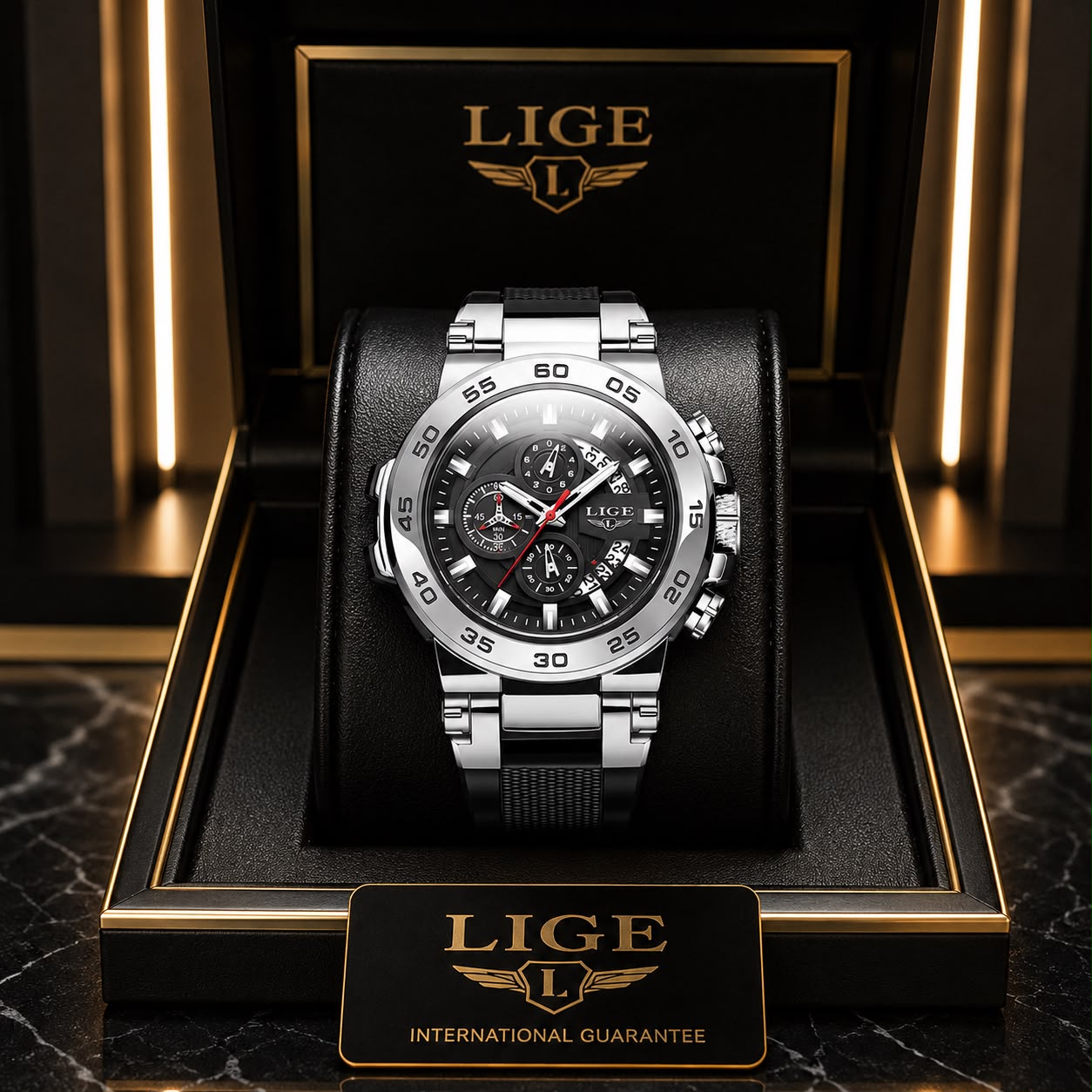 LIGE Cronógrafo Sport Pro 89147