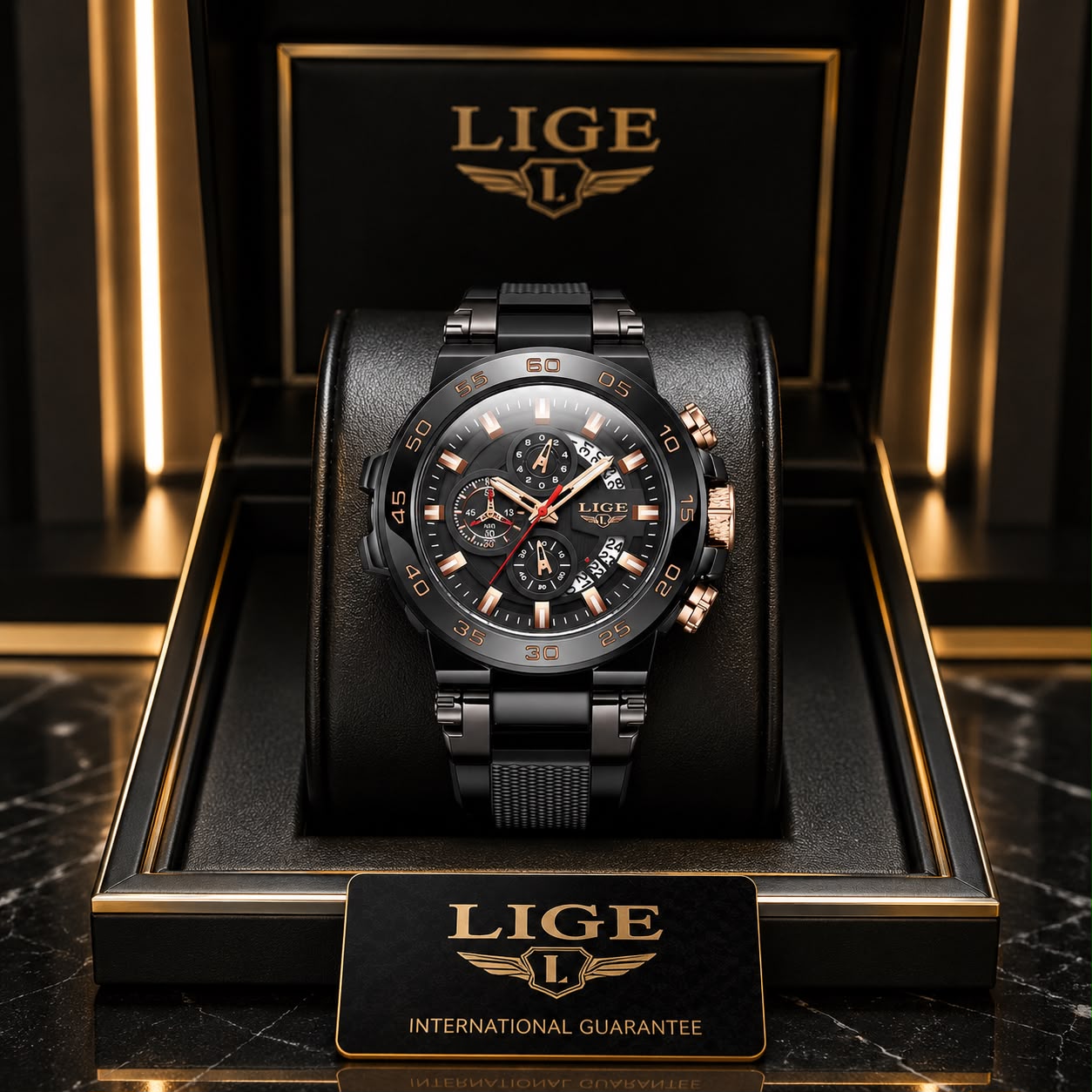 LIGE Cronógrafo Sport Pro 89147