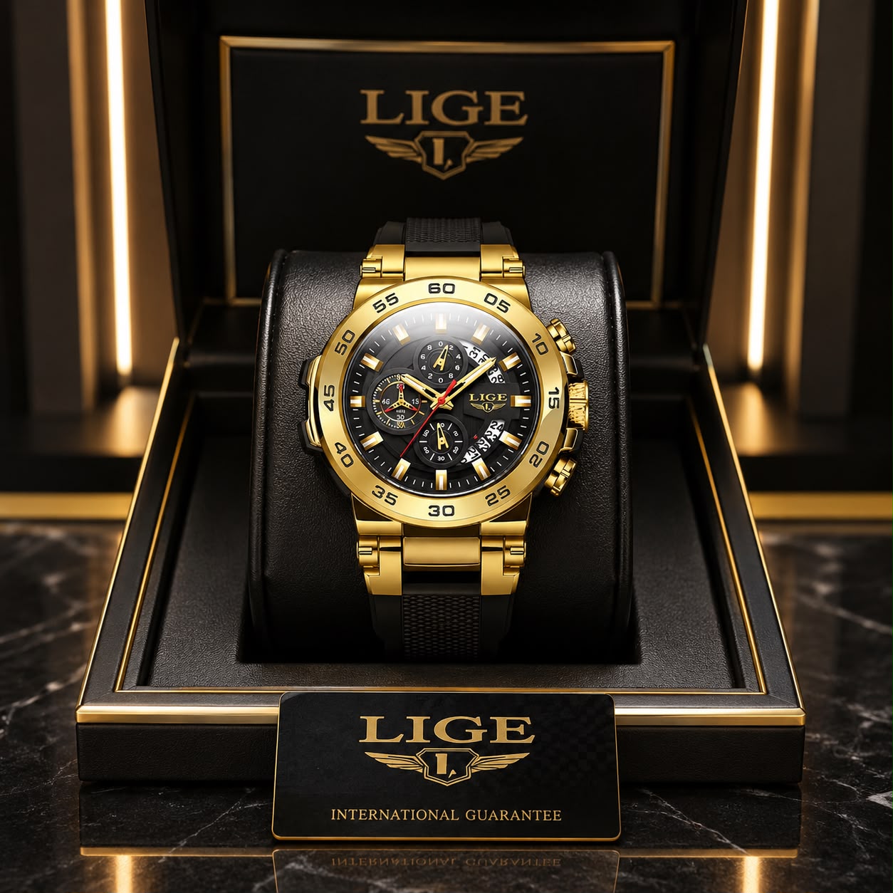 LIGE Cronógrafo Sport Pro 89147