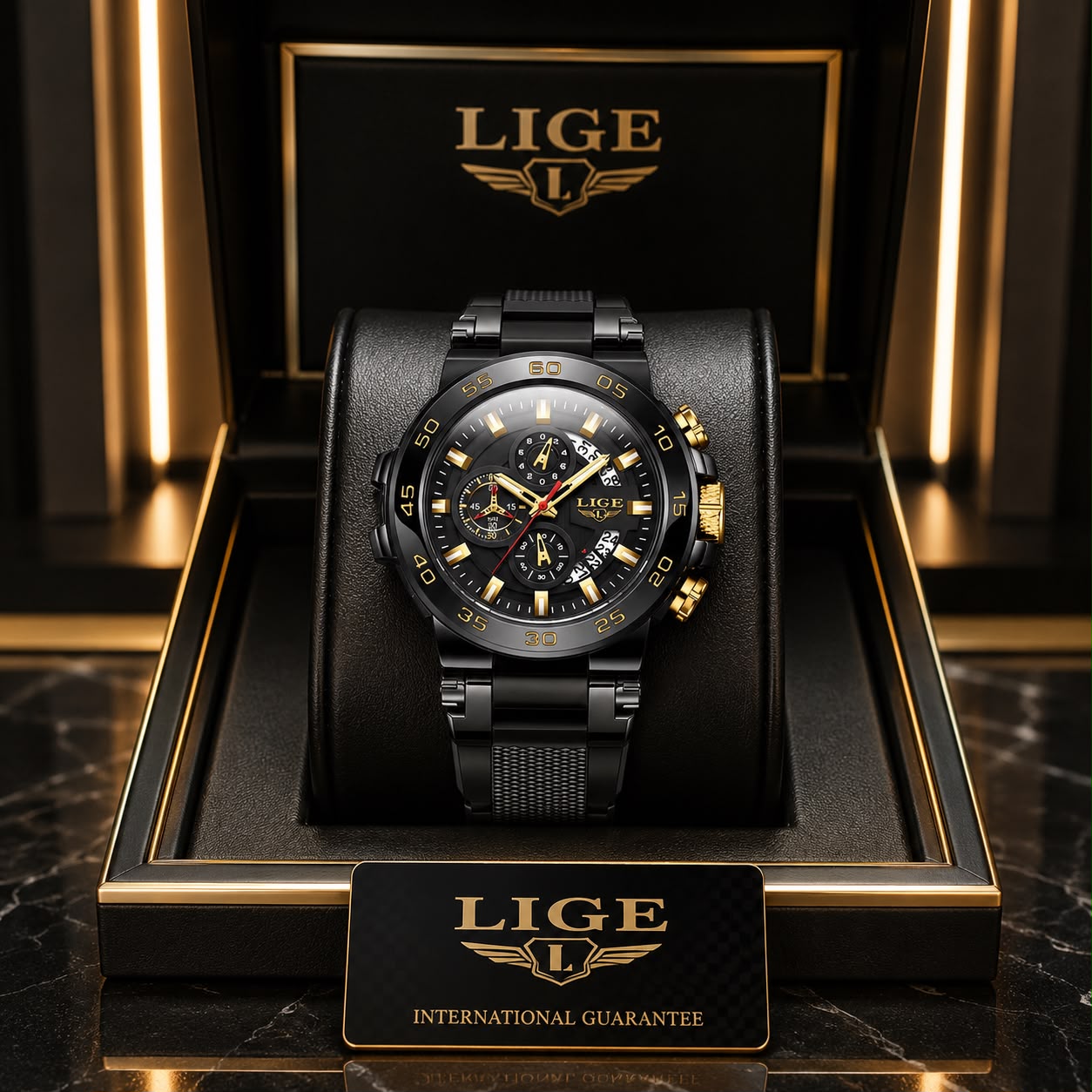 LIGE Cronógrafo Sport Pro 89147