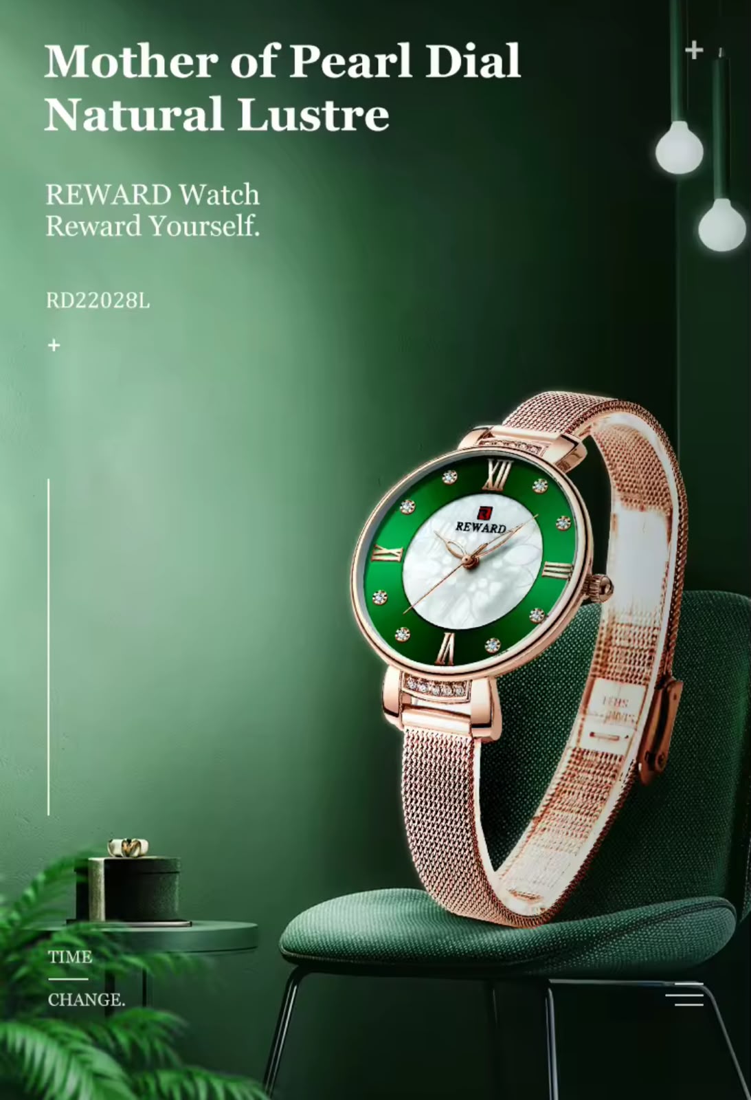 Reward RD22028L – Reloj Mujer Mother of Pearl