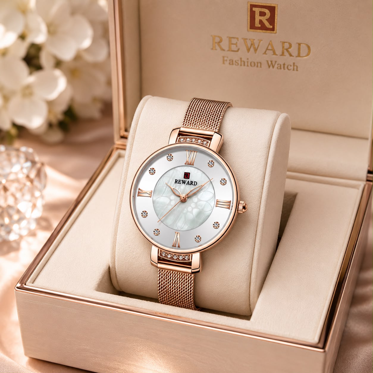 Reward RD22028L – Reloj Mujer Mother of Pearl
