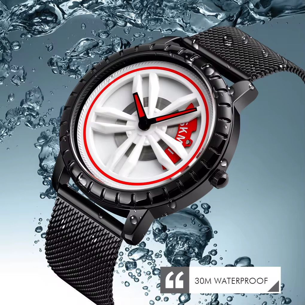 Reloj Rin Giratorio Racing - hollow rotating dial detalle