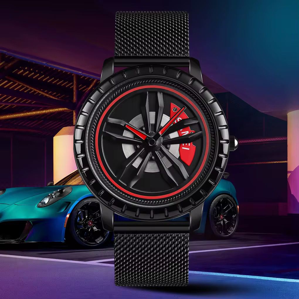 Reloj Rin Giratorio Racing - resistencia al agua 30M