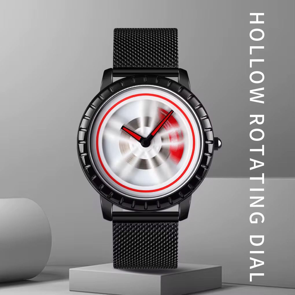 Reloj Rin Giratorio Racing - dial giratorio hueco en movimiento