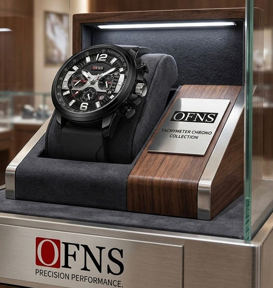 Reloj OFNS 1304 - vitrina exhibidora con dos versiones