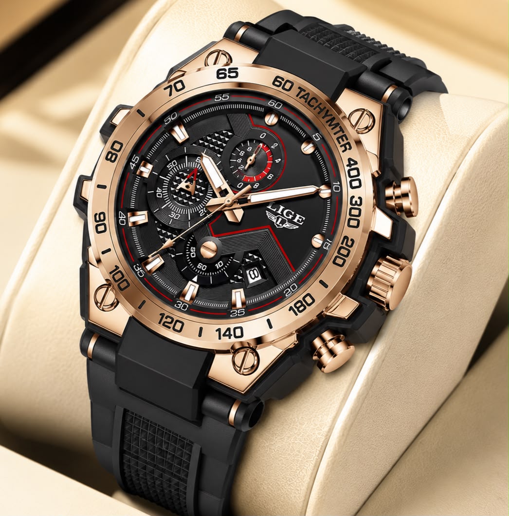 LIGE Tachymeter Pro Max - detalle caja robusta con tornillos decorativos