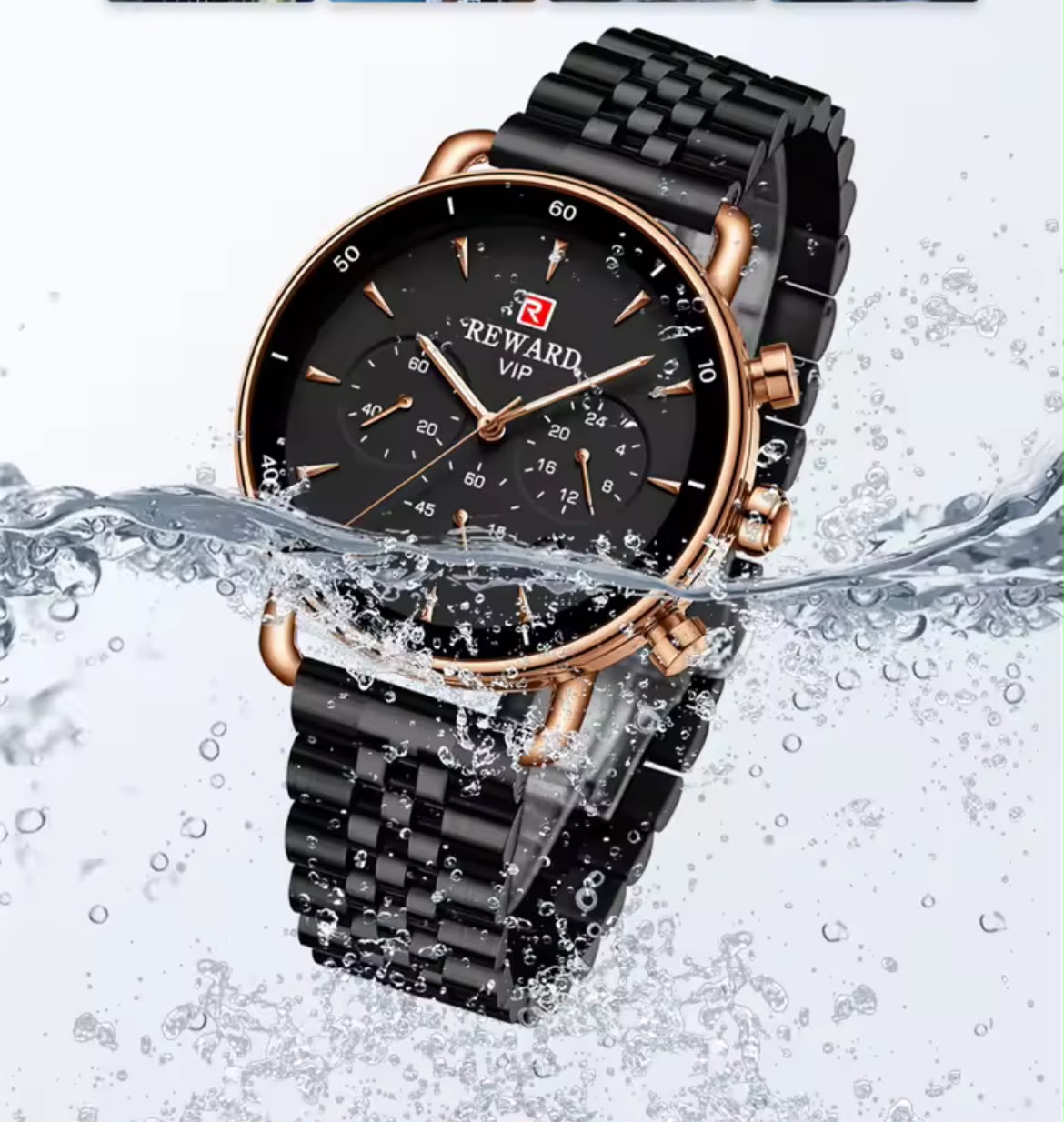 REWARD VIP RD81046M - Tres colores: Plata, Azul y Negro
