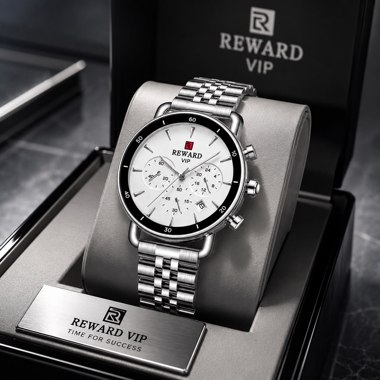 REWARD VIP RD81046M - Detalle esfera negra