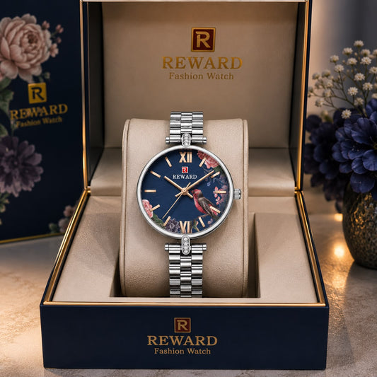 REWARD New Wave reloj azul marino caja regalo